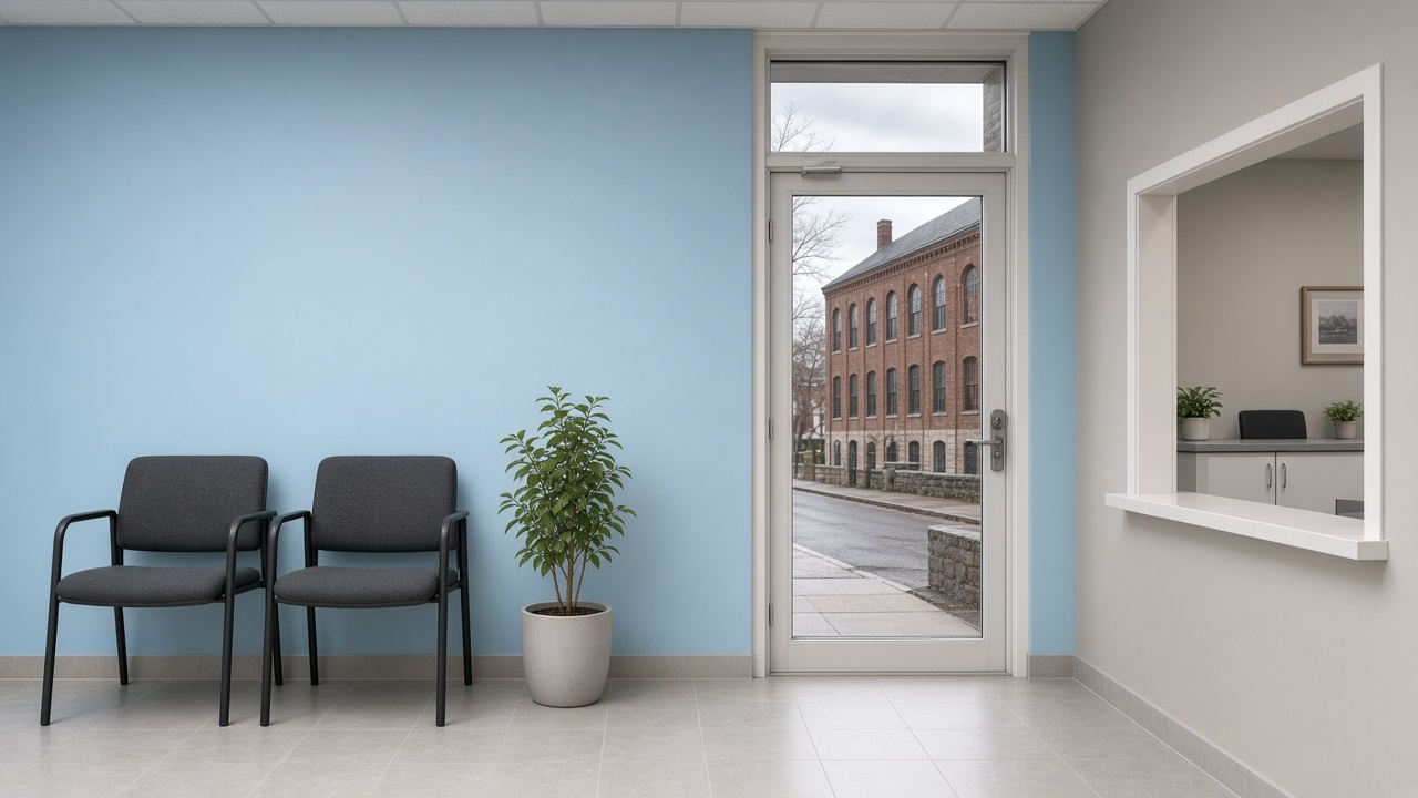 Waiting area inside Seera Family Dental